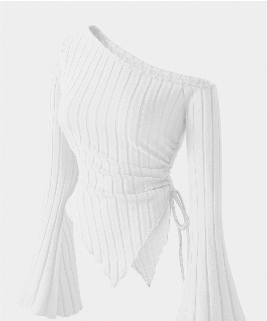 Asymmetrical Top with Bow