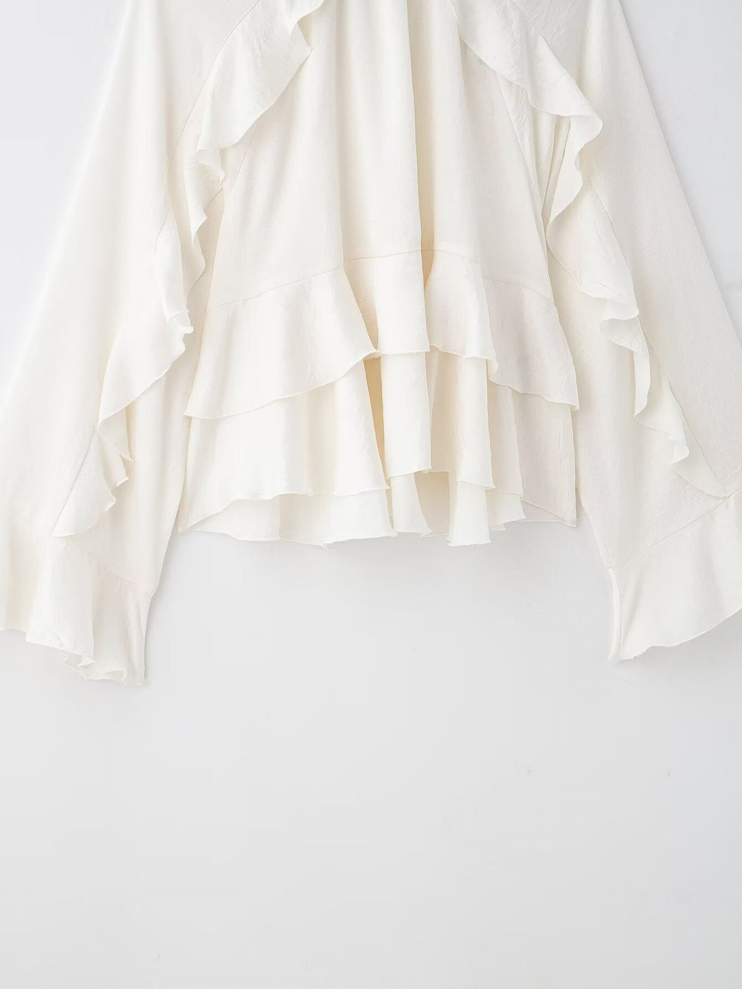 Relaxed Ruffle Blouse