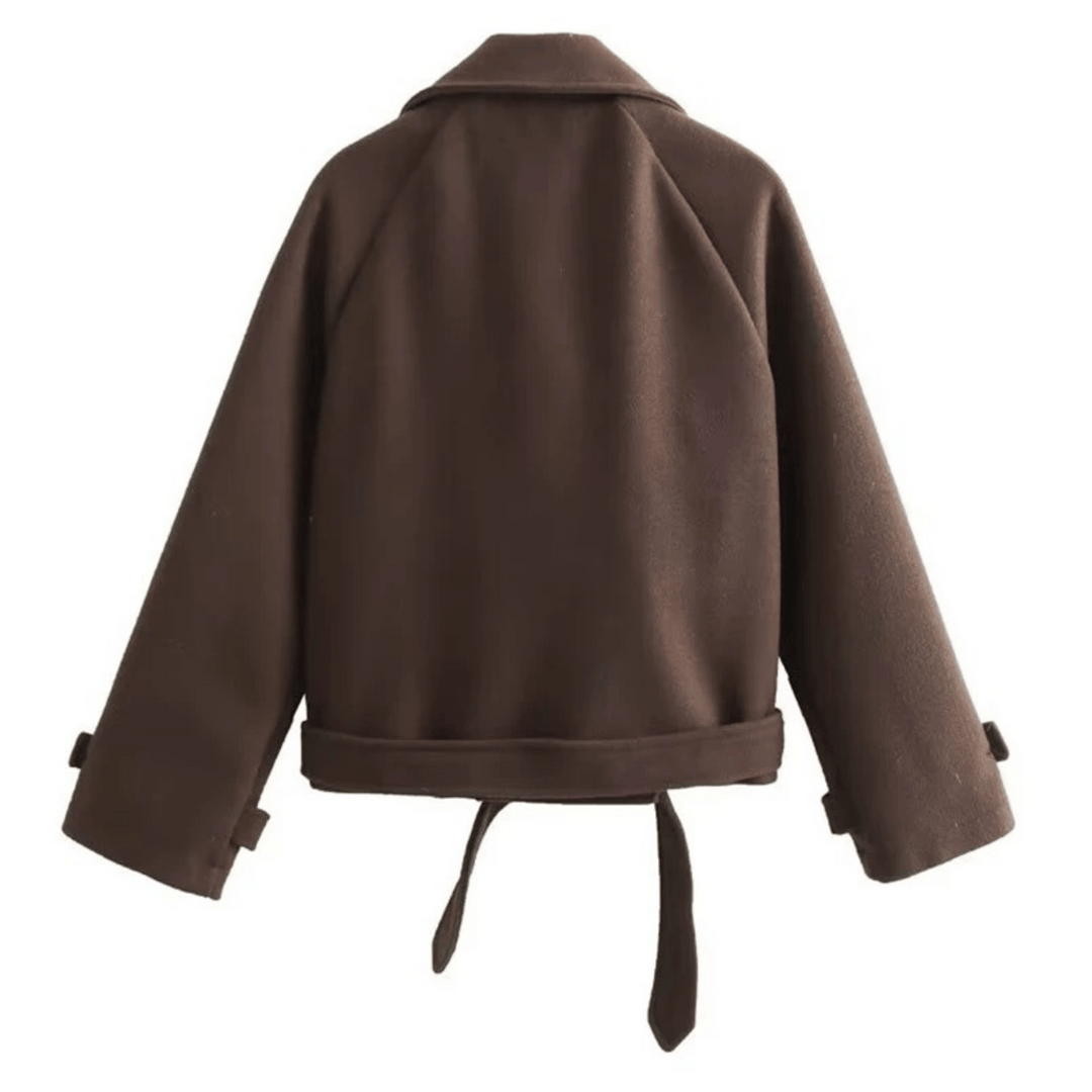 Cropped Trench Coat