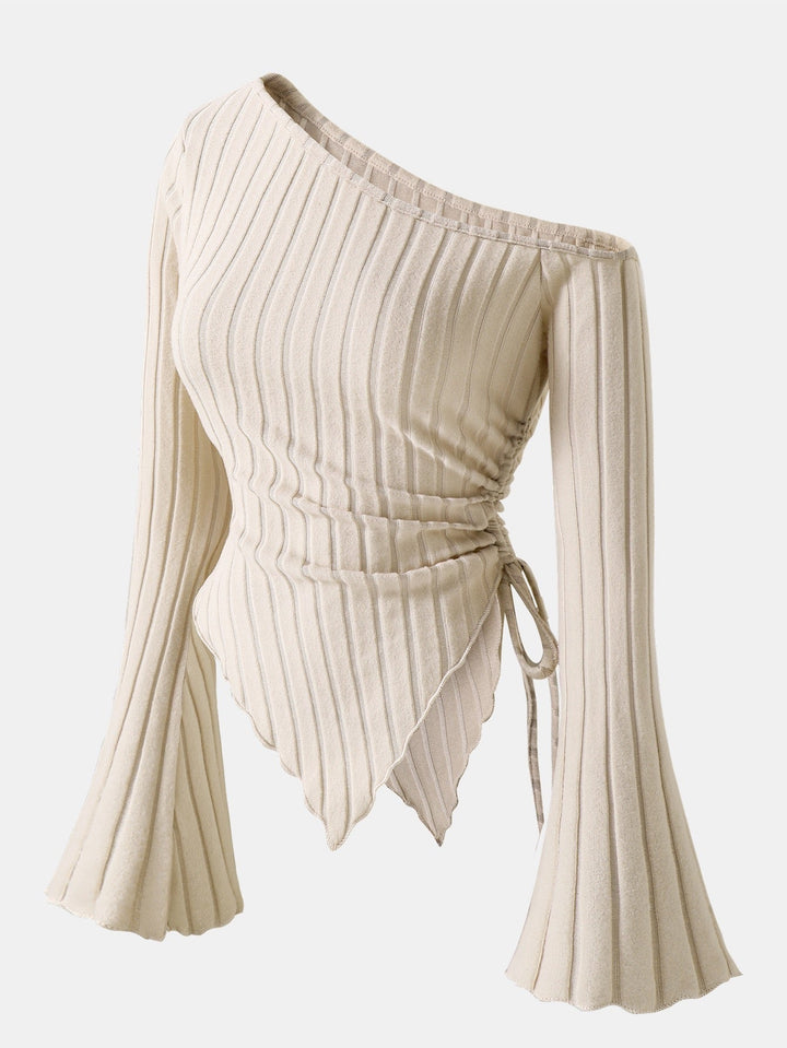 Asymmetrical Top with Bow