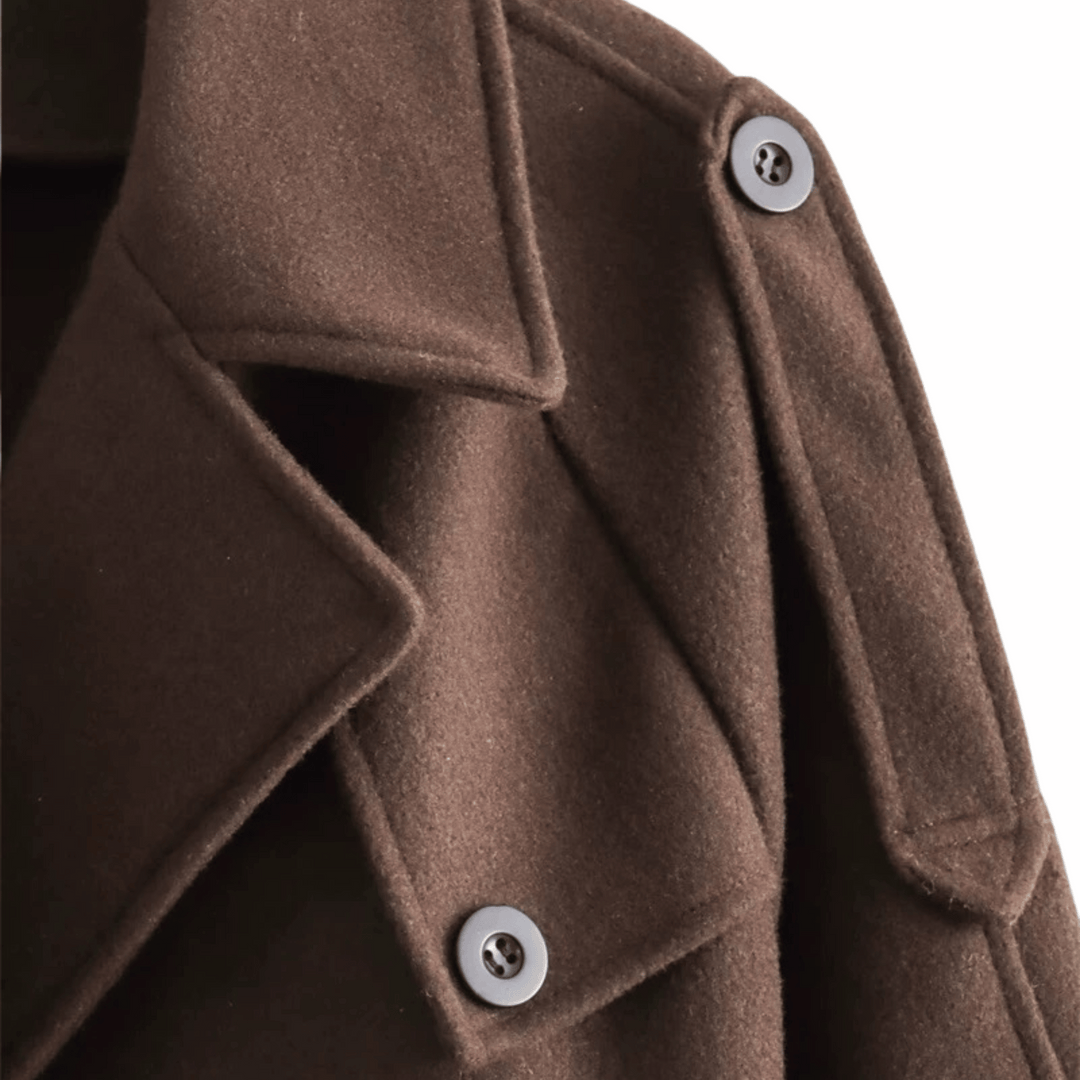 Cropped Trench Coat