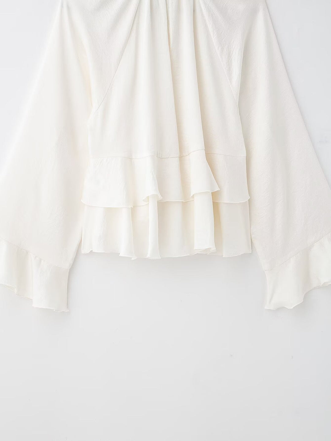 Relaxed Ruffle Blouse