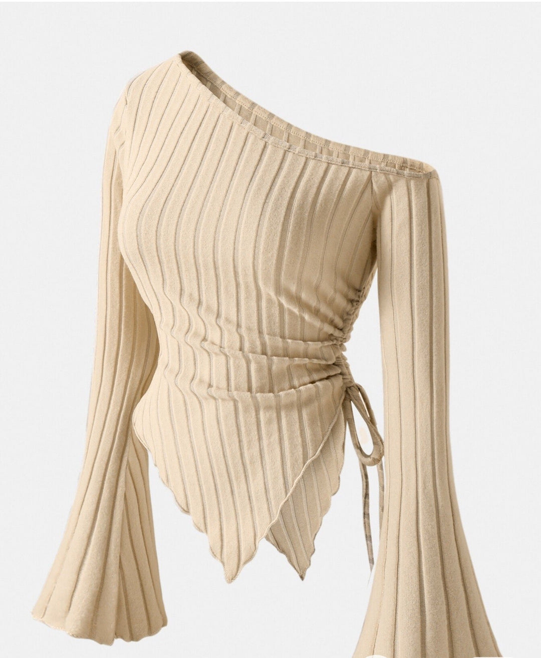 Asymmetrical Top with Bow