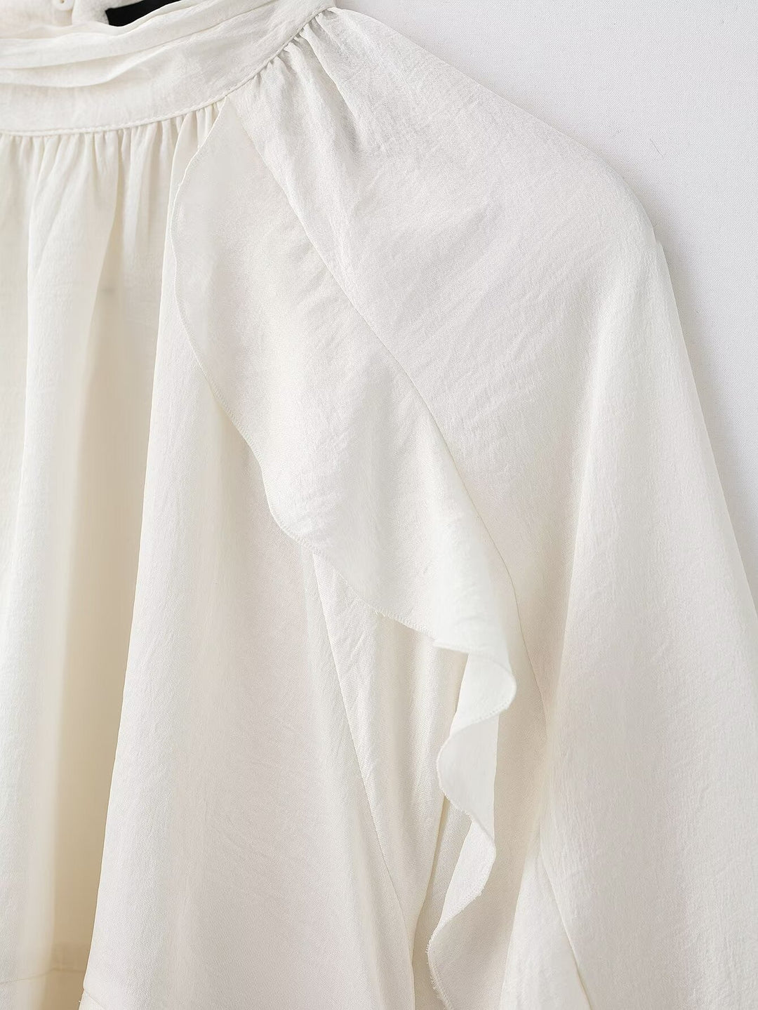 Relaxed Ruffle Blouse