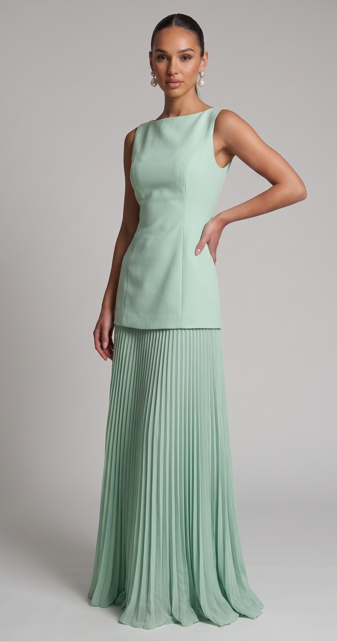 Silhouette Maxi Dress