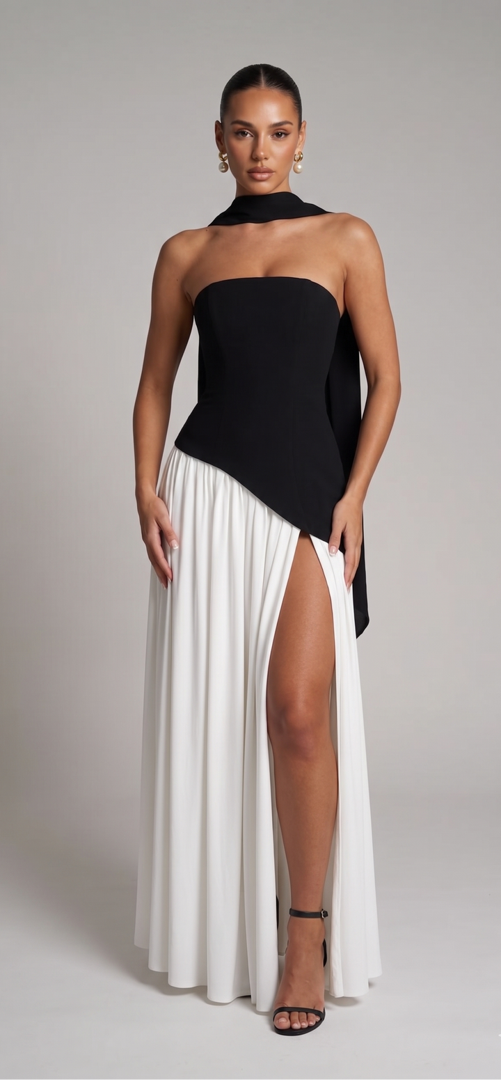 Sharp Maxi Dress