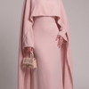 Abaya with Pearl Trim
