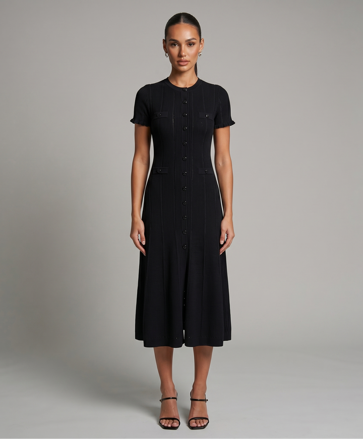 Elara Knit Midi Dress