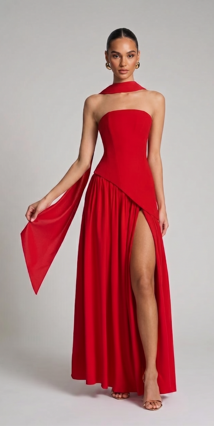 Sharp Maxi Dress