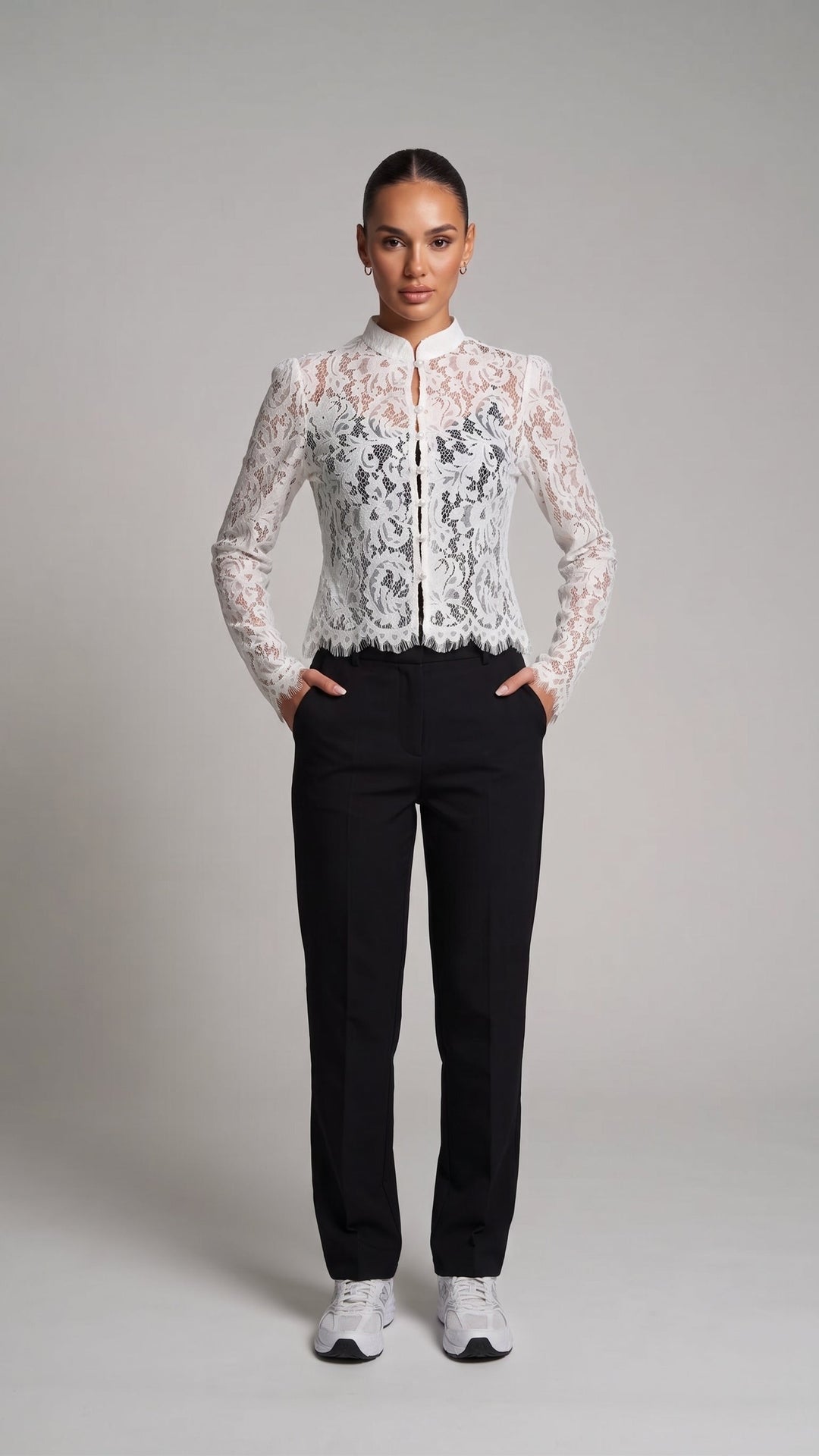 Elise Lace Blouse