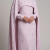 Abaya with Cape and Appliqués