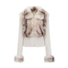 Cardigan with Fur
