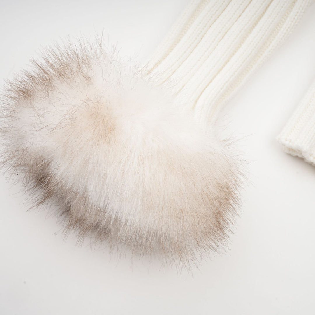 Cardigan with Fur