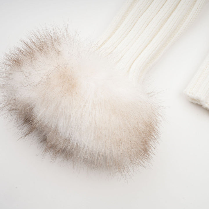 Cardigan with Fur