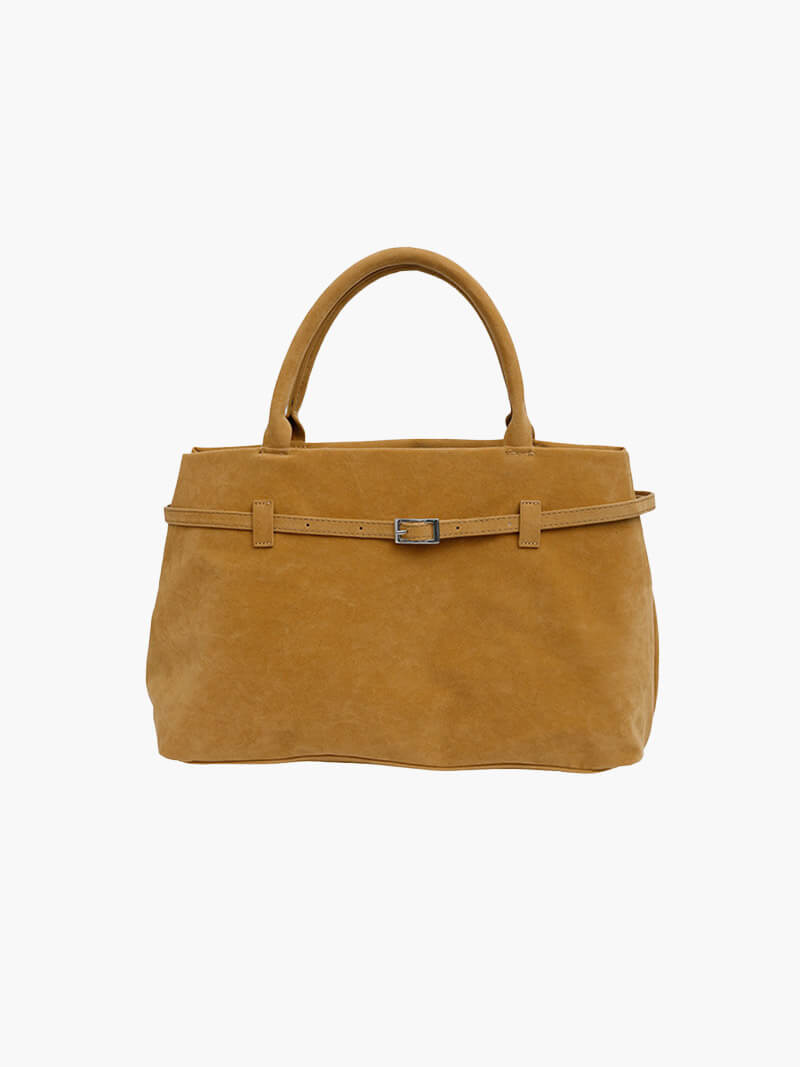 Suede Handbag