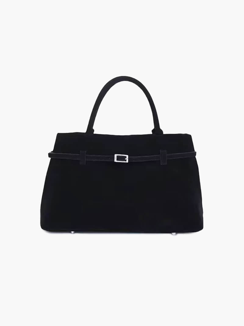 Suede Handbag
