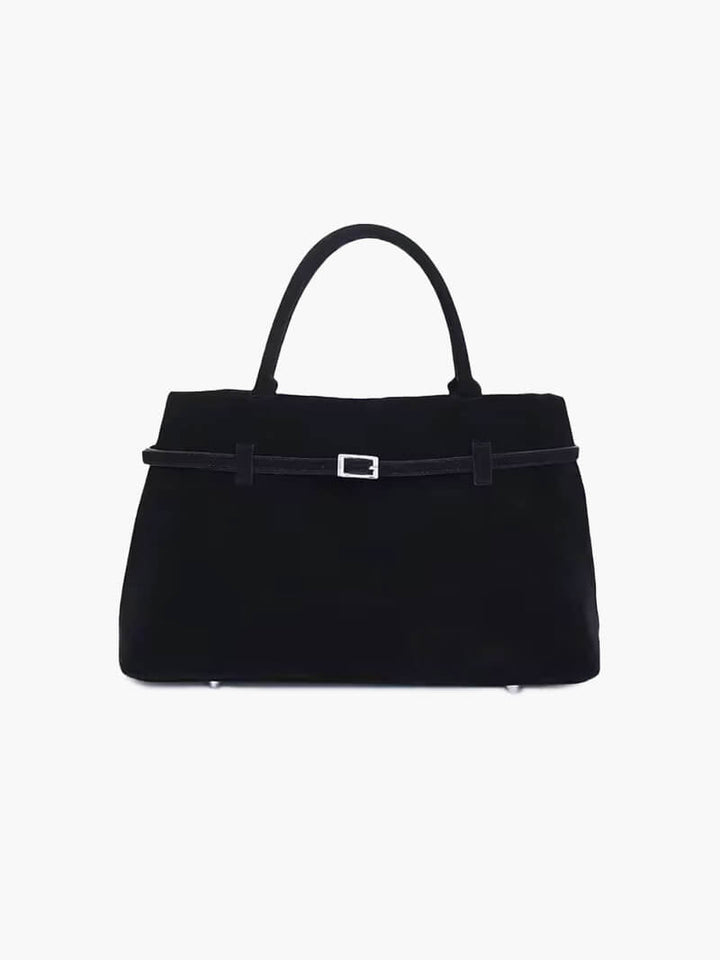 Suede Handbag