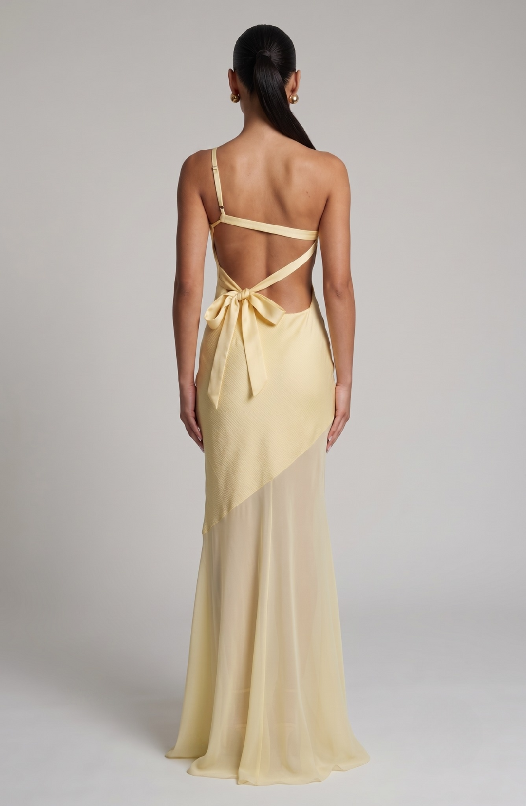 Elegant One-Shoulder Evening Dress